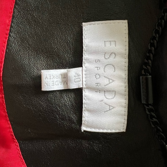 Escada Sport Lika Leather and Suede jacket - Picture 17 of 17